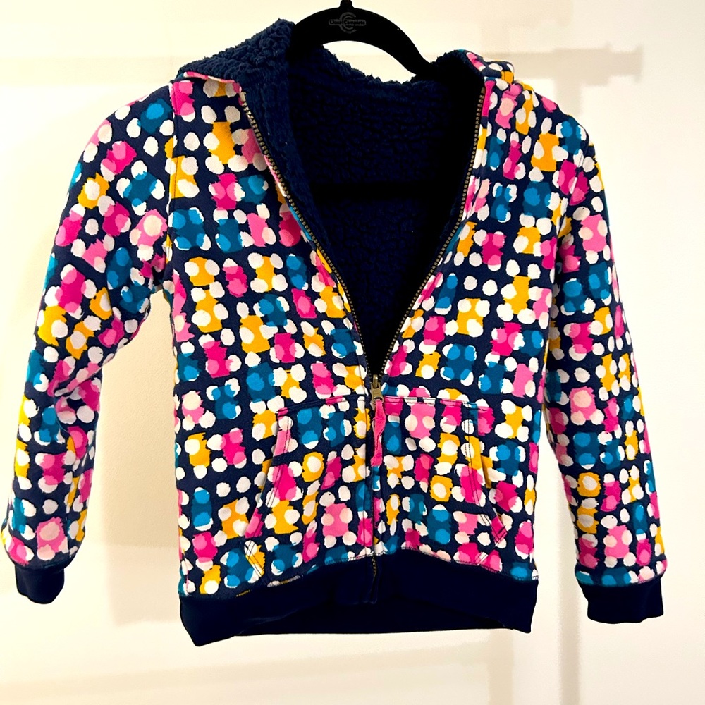 Lands end reversible hoodie